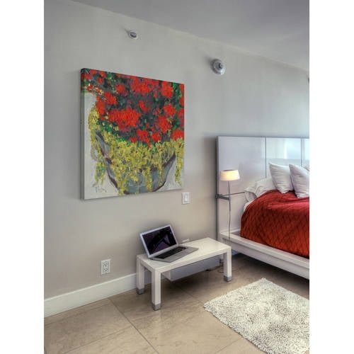 Marmont Hill "Potted Plant III" Painting Print on Wrapped Canvas
