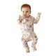 thumbnail image 1 of Pijama convertible para bebés Posh Peanut Niñas con cremallera sin pies, 1 of 8