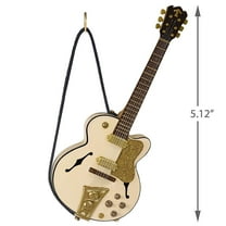 Hallmark Keepsake Rockin' Guitar Musical Ornament (Plays Jingle Bells Song),