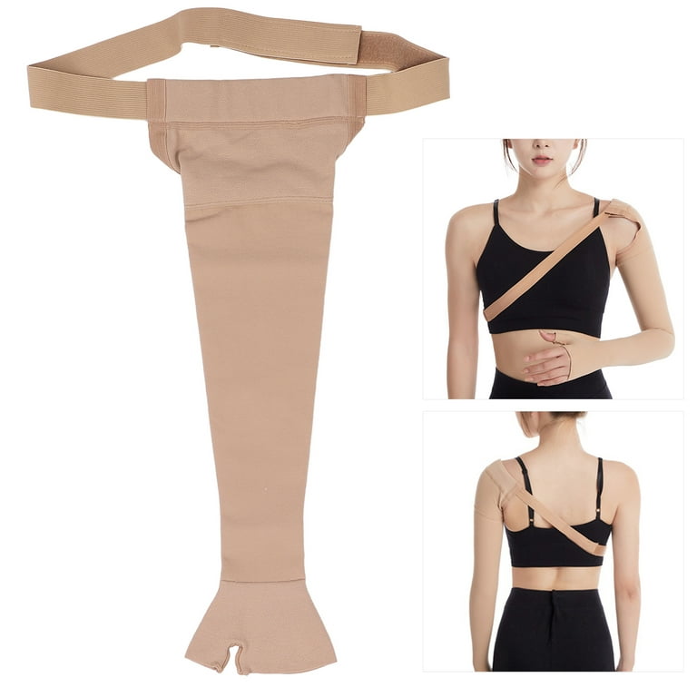 Lymphedema Compression Arm Sleeve, Thumb Lymph Edema arm Sleeve,  Polyurethane Post Mastectomy Support Arm Sleeve for Swelling  Support(XL-Right) price in Saudi Arabia,  Saudi Arabia