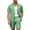 Blue@GC@, variant on Mens 2 Peice Summer Outfits Plaid Short Sleeve Suit Jacket Shorts Sets Casual Formal Business Suits