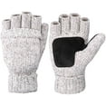 thumbnail image 1 of VBIGER Guantes de invierno Mitones de lana cálidos con cubierta de manoplas MFZFUKR WMZL-600-2, 1 of 8