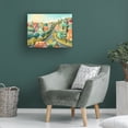 thumbnail image 3 of Canvas Wall Art - Christine Rotolo 'Spring Neighborhood' Wall Art for Living Room, Bedroom, or Office Décor by Trademark Fine Art - 19 x 14 Inches, 3 of 4