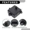 thumbnail image 3 of Actuador de control de puerta de mezcla de calefacción HVAC Unique Bargains No.10397365 - para Hummer H3 2006-2010 Plástico Negro - 1 Pc, 3 of 6