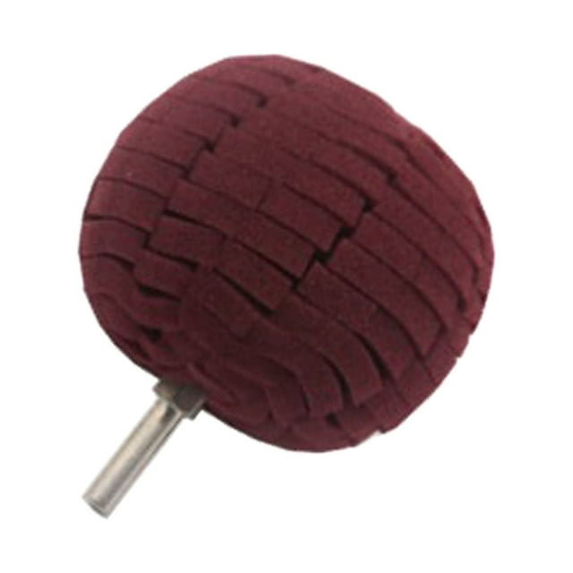 Labymos Polishing Sanding Abrasive Ball 3 Inch Buffering Wheel Diameter with 1/4 Inch Shank for