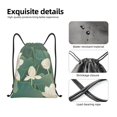 thumbnail image 4 of Fotbe Lotus Golden Line Bolsa Mochila con Cordón Estampada, Bolsa de Gimnasio Deportiva, Bolsa Cinch, Bolsa con Cordón para Hombres y Mujeres-Small, 4 of 6