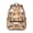 Basketball and Hoop, variant on Basketball and Hoop Wooden Pattern Backpack for School, Cute School Bag with Adjustable Shoulder Straps and Padded Back, 15.3"x11"x7.1"