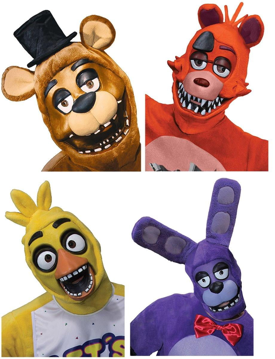 FREDDY FAZBEAR FIVE NIGHTS AT FREDDY/'S COSTUME ACCESSORY KIT licensed Rubies