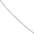 thumbnail image 4 of 14K White Gold Women's 20" 1.50mm Hollow Square Wheat Chain Necklace, 4 of 4