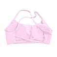 thumbnail image 5 of Workout Sets for Women 2 Piece Yoga Outfit Gym Sets Strappy Sports Bras High Waist Biker Shorts Active Wear Athletic Clothes(Pink,S), 5 of 7