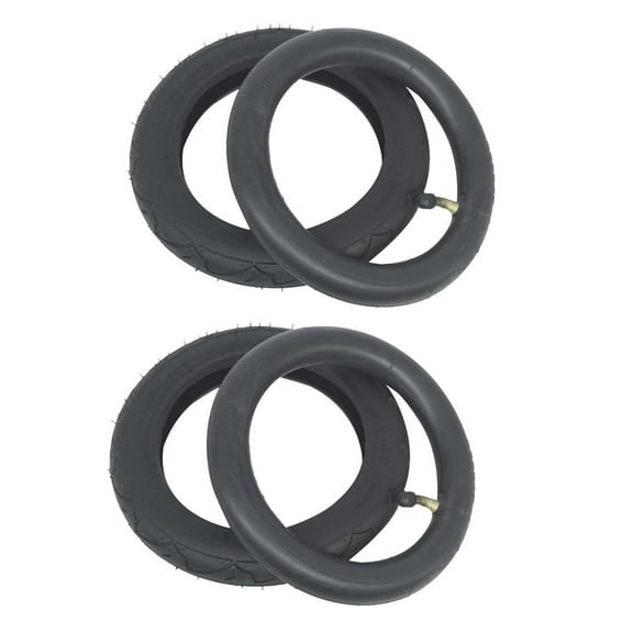 2X 8 Inch Tyre 8X1 1/4 Scooter Tire & Inner Tube Set Bent Valve Suits Bike Electric / Gas Scooter Tyre