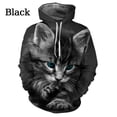 thumbnail image 2 of Sudadera con capucha con estampado 3D de lindos gatos para hombres y mujeres, sudaderas con capucha divertidas con gatos, sudaderas casuales, ropa de calle, 2 of 5