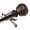 Cocoa, variant on InStyleDesign  Jupiter 1.5" Adjustable Curtain Rod