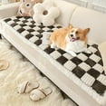thumbnail image 2 of Fuzzy Couch Covers For Pet, Couch Protector For Dogs Garden Cotton Protective Couch Cover, Pet Mat Bed Couch Cover 27.6 X 70.9in, 2 of 5