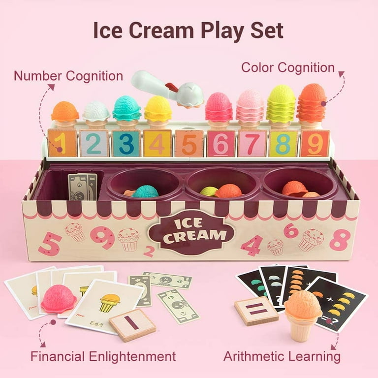 Ice cream cones best sale playset
