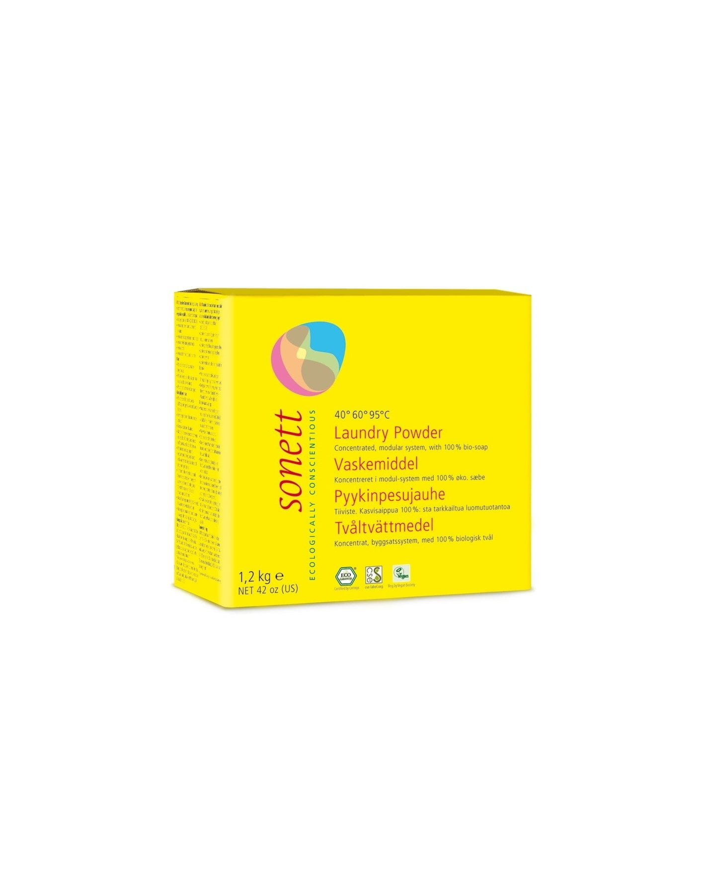 Sonett Washing Powder Color Sensitive 20° 40° 60° 1.2 Kg Buy