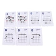 thumbnail image 1 of Electric Guitar Chord Card, 49 Sheets Guitar Chords Cards Simple  For Practice, 1 of 8