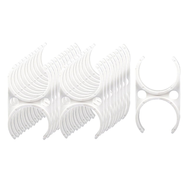 Soporte De Filtro De Agua De Plástico: Agregue Una Nueva Etapa De Filtración A Su Sistema S Double Clamp_20Pcs Sunnimix Soporte de filtración