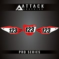 thumbnail image 4 of Attack Graphics Pro Series Restyle Number Plate Backgrounds Polisport MX Restyling Kit for Honda CR250R 2002, 4 of 4