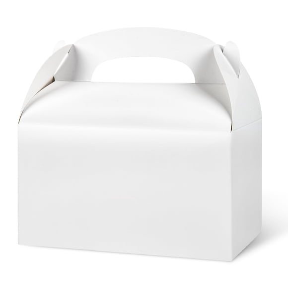 Cajas de regalo para fiestas DjinnGlory, 36 unidades, 16 x 9 x 8 cm, color blanco