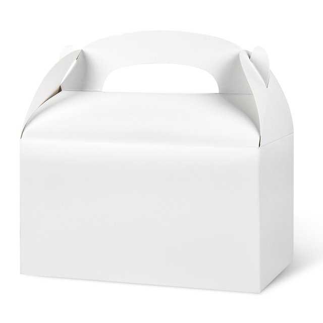 Cajas de regalo para fiestas DjinnGlory, 36 unidades, 16 x 9 x 8 cm, color blanco