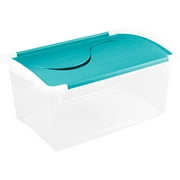 Sterilite 15-Qt Hinged Lid Box, Set of 6