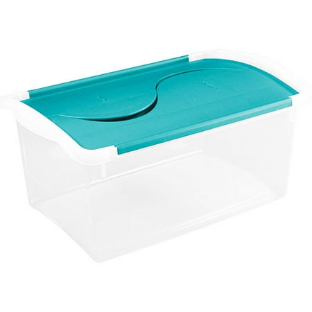 Sterilite 15-Qt Hinged Lid Box, Set of 6