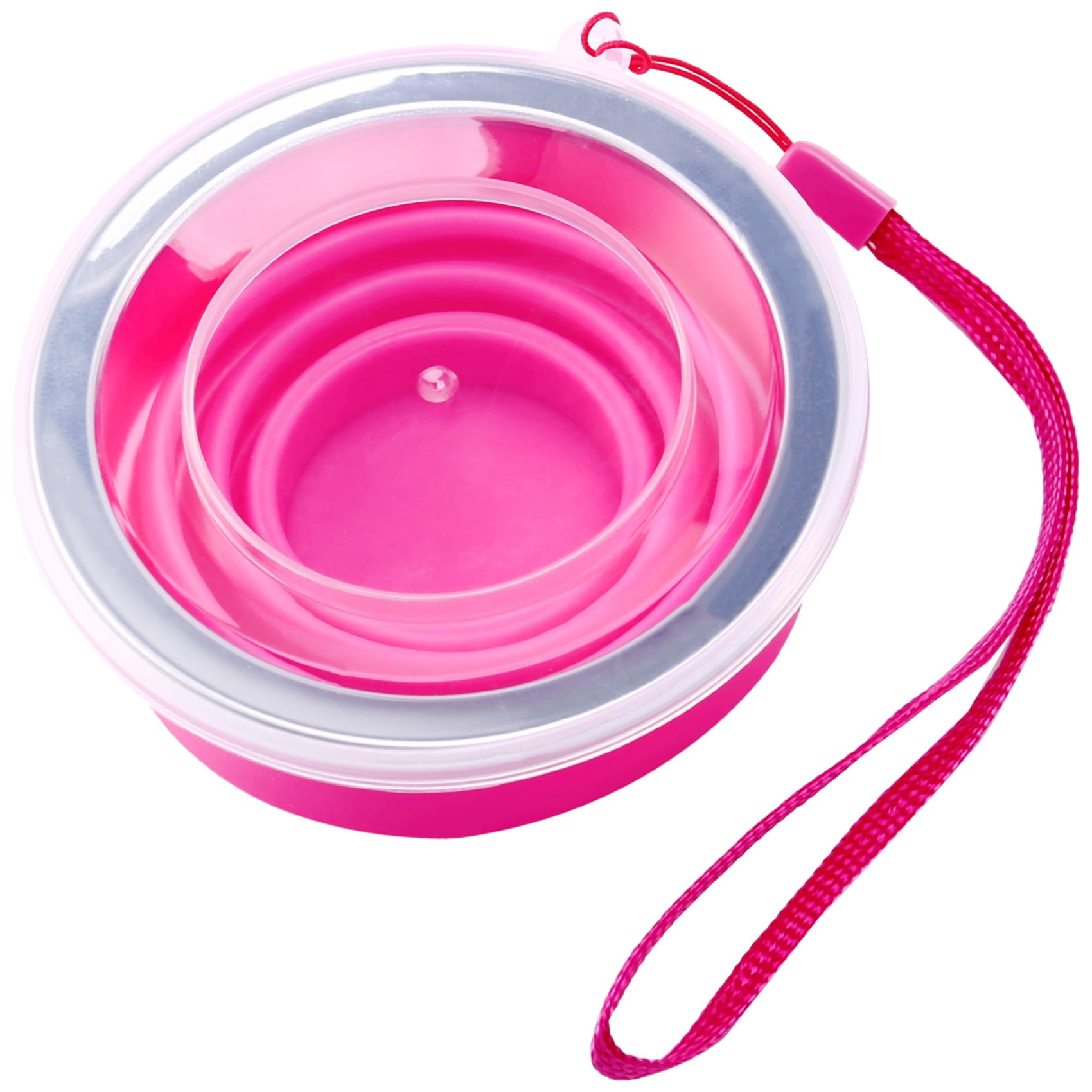 Silicone retractable folding cup 1 collapsible travel camping 200ml