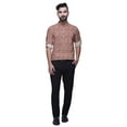 thumbnail image 2 of BESTMAN Mens Short KurtaÂ&nbsp;ShirtÂ&nbsp;India Printed Roll Up Long SleeveÂ&nbsp;Shirts, 2 of 6