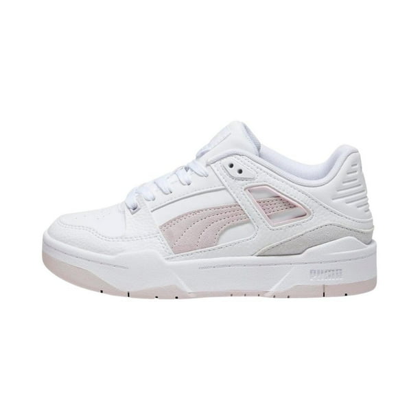 Tenis Puma Slipstream Girls Suede Jr Mujer blanco 22