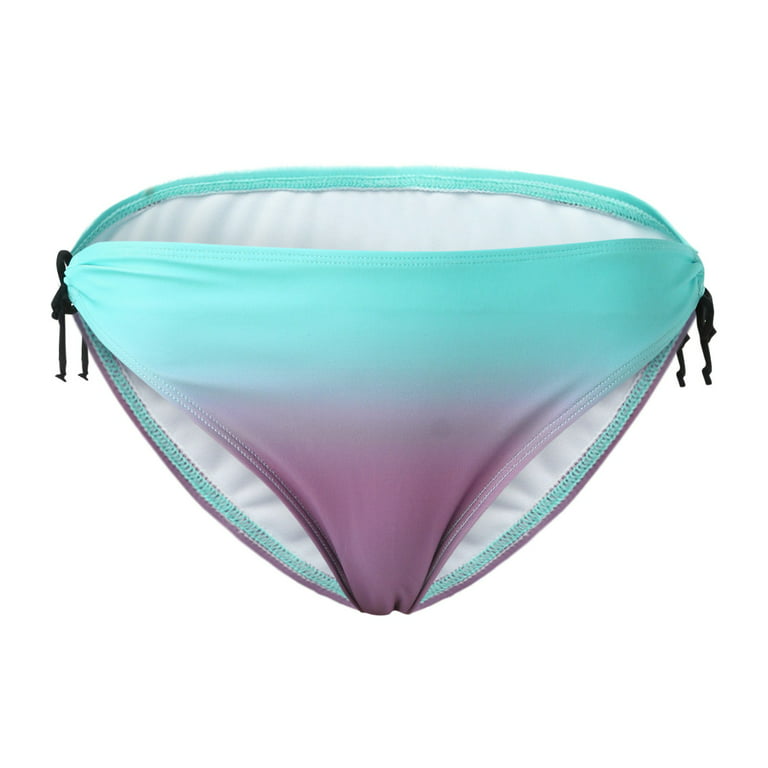 Aayomet Womens Seaxy Bikini Bottoms Tie Side Brazilian Beachwear Swimsuit  Bottom Man Swim Trunks,Sky Blue Large 