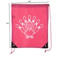 thumbnail image 2 of Mato & Hash Party Favor Bowling Drawstring bags in 3, 6 and 10 Packs!, 2 of 4