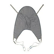 Universal High Poly Sling, Gray with Navy Binding - Small