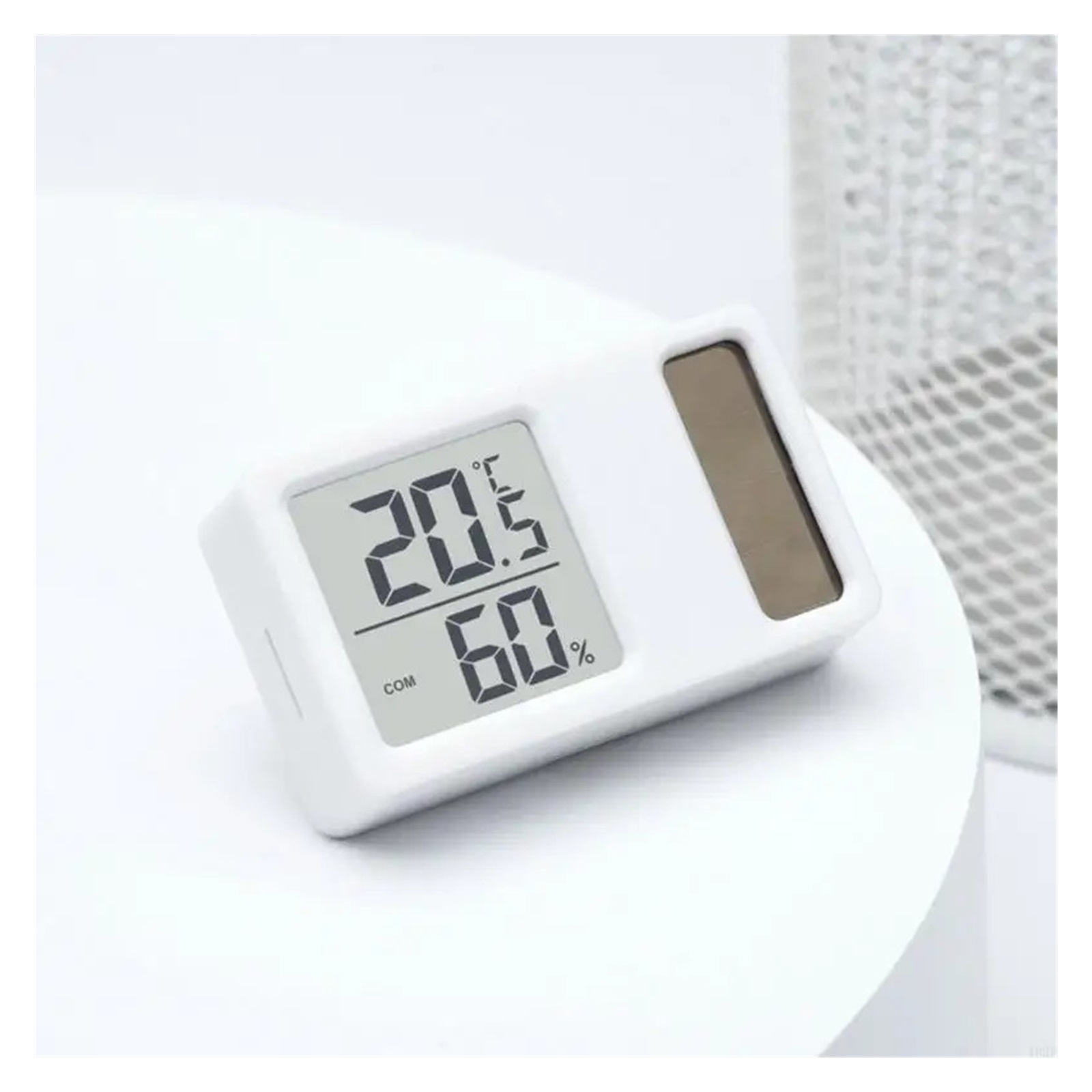Digital Temperature Humidity Measurement Gauge for Home Office Solar Powered Thermometers Hygromete ,Fast Response