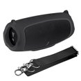 thumbnail image 2 of Funda de silicona con correa para altavoz compatible con Bluetooth JBL Charge 5 (Bla, 2 of 6