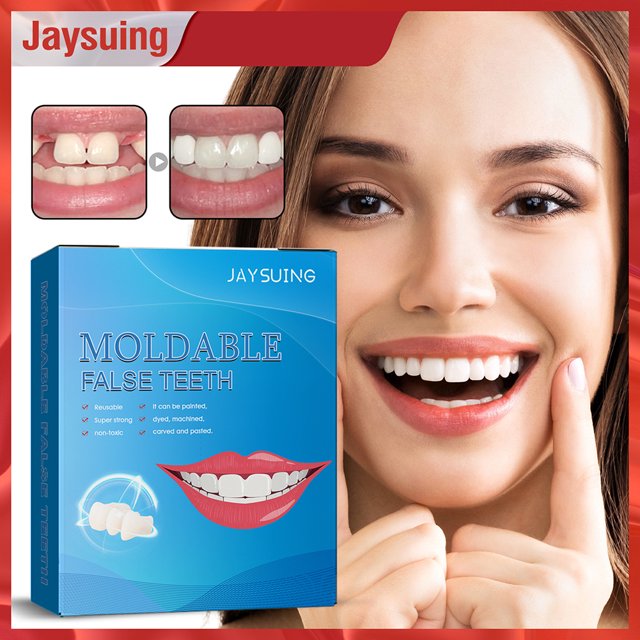 Conjunto de restauraciones dentales herramientas de belleza para blanquear los dientes reparación de huecos dentales cuidado bucal