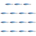 thumbnail image 1 of Anzuelos Luminosos Calamar 10g/10cm Anzuelo Doble para Dulce Y Salada () Azul, 1 of 4