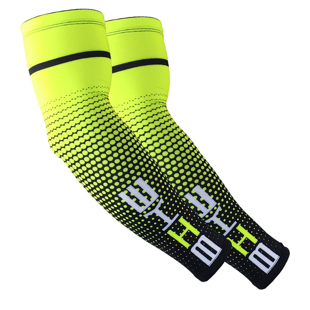 Details about   1Pair Cooling Sport Arm Sleeves Compression Protection Cover Tennis Basketball 