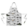 thumbnail image 2 of Spooky Halloween Apron-Garden Aprons for Women with Pockets-Cotton Linen Waterproof Kitchen Cooking Gardening Aprons Adjustable for Kitchen,Cooking,BBQ and Salon 32"x27", 2 of 7