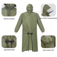 thumbnail image 2 of Poncho de Pluie à Capuchon pour Adultes, Imperméable Léger avec Manches pour la Randonnée, le Camping et le Backpacking, 2 of 4