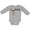AC-Heather Grey, variant on Inktastic Kawaii I love Sushi Boys or Girls Long Sleeve Baby Bodysuit