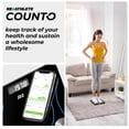 thumbnail image 2 of Báscula inteligente COUNTO: báscula digital que mide parámetros corporales | Dispositivo inteligente con Bluetooth para medir la grasa corporal, monitor de composición corporal con app inteligente | B, 2 of 5