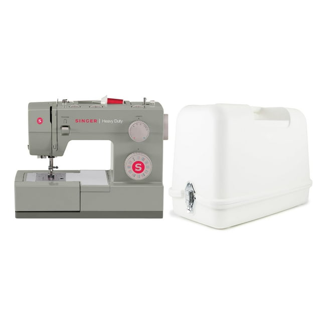 Máquina de coser SINGER Heavy Duty 4452 con funda universal