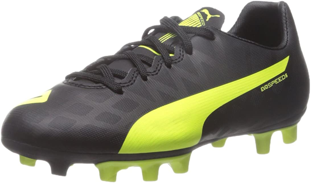 puma evospeed black and yellow