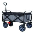 thumbnail image 5 of 150L Collapsible Wagon Cart Foldable, Utility Garden Wagon with 360lbs Weight Capacity, Heavy Duty Portable Sport Wagon with Wheels for Outdoor, Grocery, Shopping, 5 of 9
