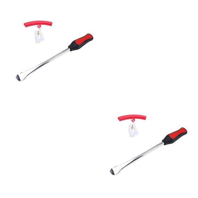 Sidaley Palanca de cambio de neumáticos de motocicleta Protector de llanta de neumático de acero Kit de herramientas de reparación de neumáticos Rojo 2piezas Sidaley CBP157621