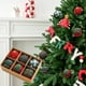 thumbnail image 1 of 6PCS Christmas Ornaments DIY Kit 5CM Festive Tree Decorations With Snowflake And Holiday Patterns Handmade Xmas Crafts Balls Hanging Decor, 1 of 6