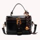 thumbnail image 2 of Bolsos Hombro Bolso Tipo Cubo Cuero Retro para Mujer Cierre (), 2 of 9