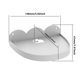 thumbnail image 4 of Soporte De Altavoz Inteligente Soporte De Altavoz Inteligente Soporte De Audio Montado En La Pared Redondo De Ahorro De Espacio Para Amazon Echo Pop (Blanco), 4 of 8