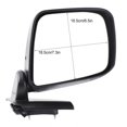 thumbnail image 4 of Espejo Retrovisor para Automóvil, Espejo Retrovisor Eléctrico completo para Puertta de Automóvil para NV200 2010-2016, espejo retrovisor lateral universal puertas de, 4 of 7